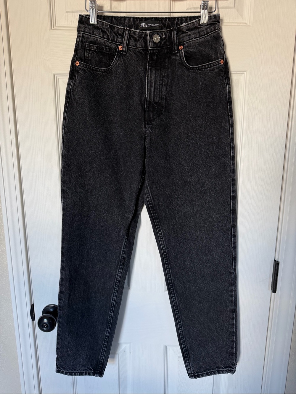 Zara Black Denim Jeans - Size 4